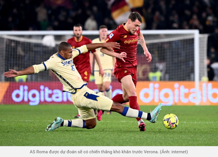 Dự đoán trận Roma vs Hellas Verona